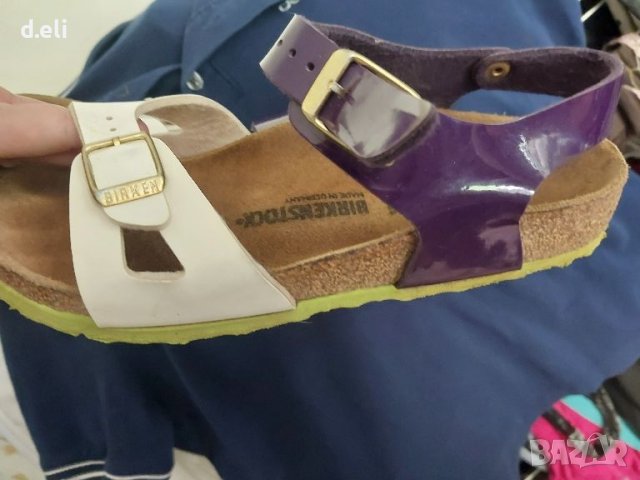 Два вида. BIRKENSTOCK. Size 34 Стелка 22 см., снимка 2 - Детски сандали и чехли - 45976584