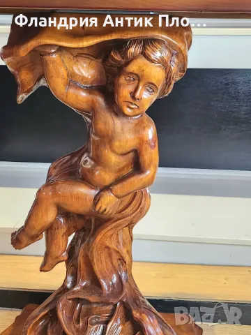 Старинна конзолна маса Cherub, снимка 5 - Антикварни и старинни предмети - 47955332