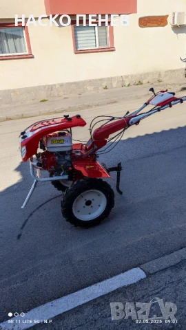 Мотокултиватор бизонте 10 k.c. диференциални полуоски., снимка 6 - Градинска техника - 51224104