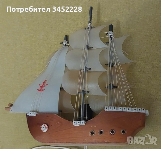 лампа кораб от соца за ценители 