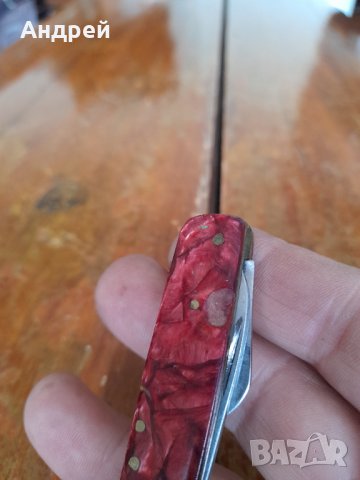 Стар джобен нож,ножче,ножка #3, снимка 4 - Други ценни предмети - 43544900