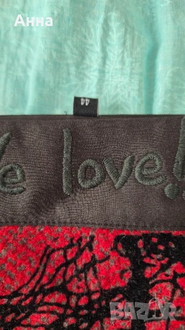 зимна къса пола desigual, снимка 2 - Поли - 50780347