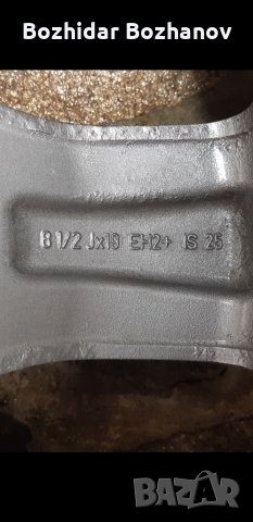 BMW 19" 5x120 оригинални със зимни гуми 245/45/19, снимка 6 - Гуми и джанти - 33080669
