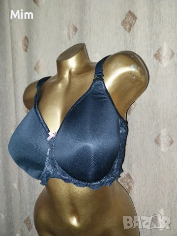 Anita 80 F Черен сутиен с формовани чашки без банели , снимка 5 - Бельо - 50719190