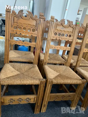 Столове естествено дърво, снимка 2 - Столове - 50375838