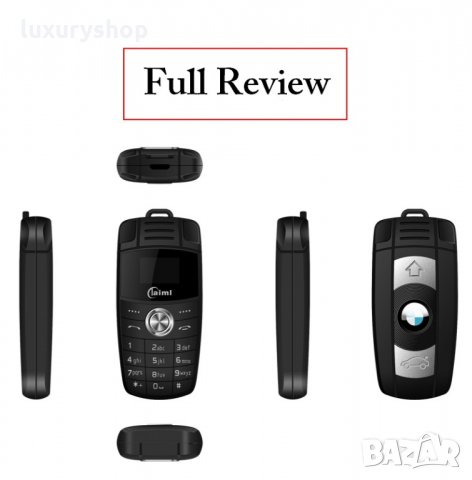 Мини телефон, функция промяна на гласа, форма на ключ BMW X6, voice changer, 12 месеца гаранция, снимка 4 - Huawei - 26627735