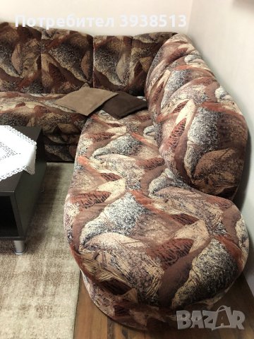 Ъглов диван и фотьойл - в отлично състояние, снимка 3 - Дивани и мека мебел - 43623436