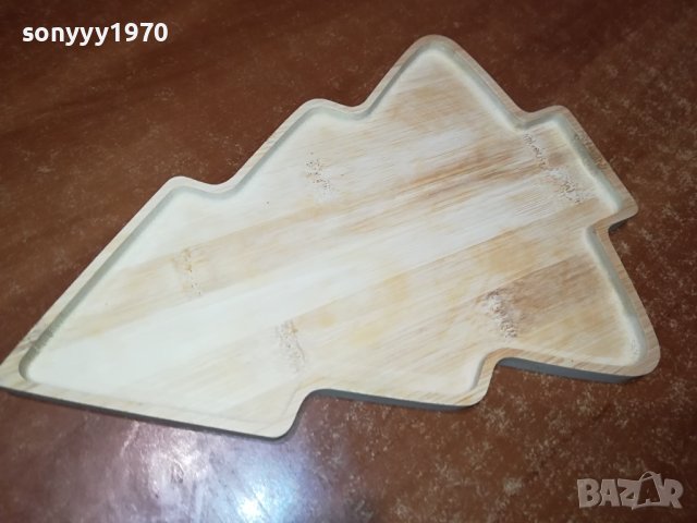коледна елха дъска поднос чиния 30х20см 2312231353, снимка 16 - Антикварни и старинни предмети - 43524764