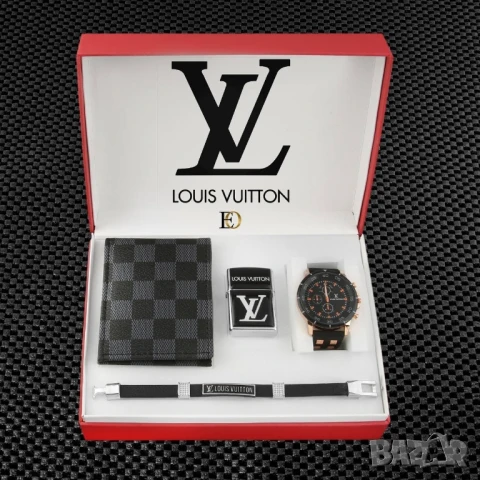 подаръчни комплекти gucci louis vuitton versace guess emporio armani , снимка 7 - Подаръци за мъже - 51396844