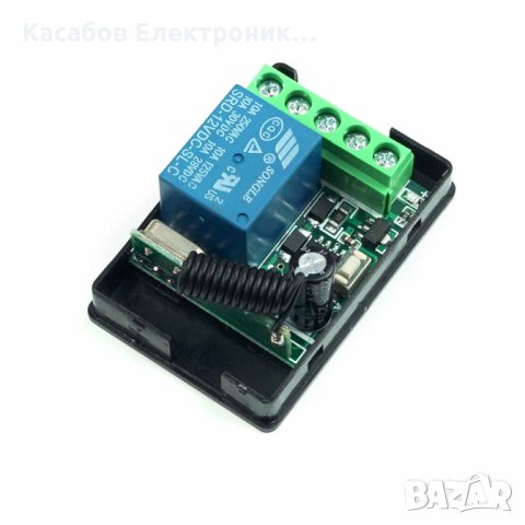 Реле с дистанционно управление в корпус 1CH 433Mhz 12V, снимка 6 - Друга електроника - 43511054