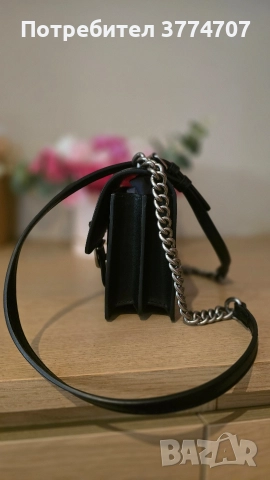 Чанта Pinko - черна ***СРЕБЪРНА***, снимка 2 - Чанти - 52574782