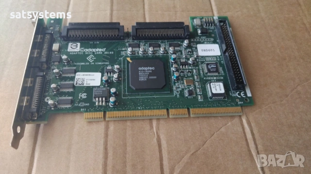 Adaptec 39160 ASC39160 PCI-X 68 Pin Ultra SCSI RAID Controller Card , снимка 5 - Други - 31778887