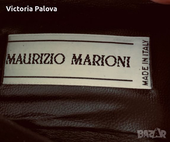LUXURY обувки MAURIZIO MARIONI Италия, снимка 11 - Дамски обувки на ток - 38108416