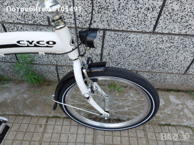 Сгъваем велосипед Cyco сгъваемо колело 20 като ново, снимка 13 - Велосипеди - 33315205