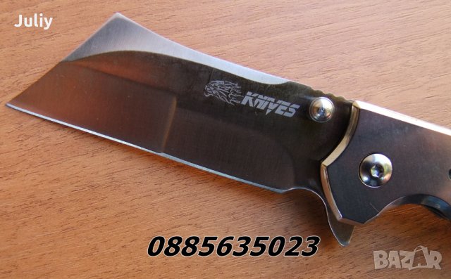 Сгъваем нож Spyderco Roc Cleaver-C177GP/ Knives Cleaver , снимка 15 - Ножове - 25037034