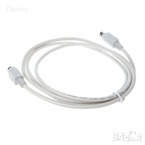 Удължител кабел разклонител PS / 2 за клавиатура мишка мъжка към женска 6 пинов за компютър лаптоп т, снимка 8 - Кабели и адаптери - 26438467