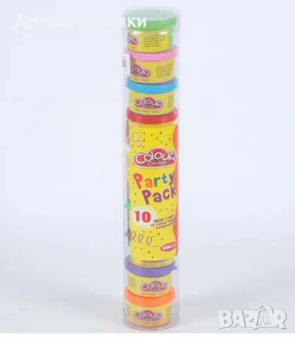 Моделин комплект от 10 броя с формички, пластелин , снимка 5 - Пластелини, моделини и пясъци - 50287767