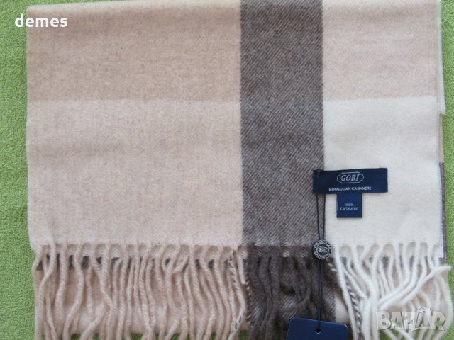  Нов кашмирен шал райе GOBI, Монголия, снимка 2 - Шалове - 27961127