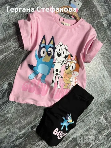 Комплект блуи и бинго Размери-3/4г.4/5г.5/6г.7/8г.9/10г. Цена-25 лв, снимка 1