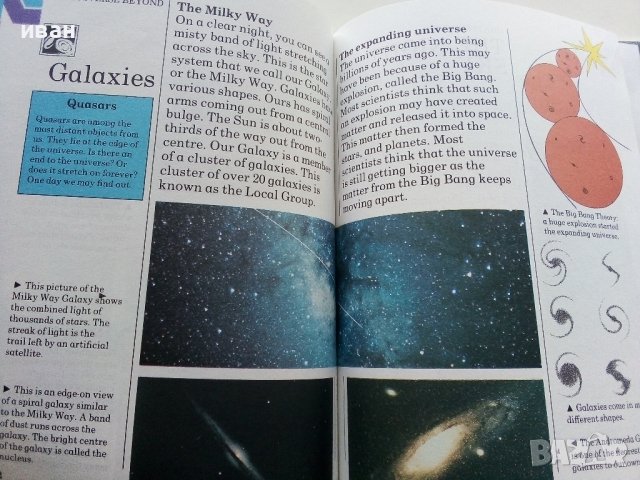 Детска енциклопедия "SPACE -my first reference library" - 1994г., снимка 7 - Енциклопедии, справочници - 43928730