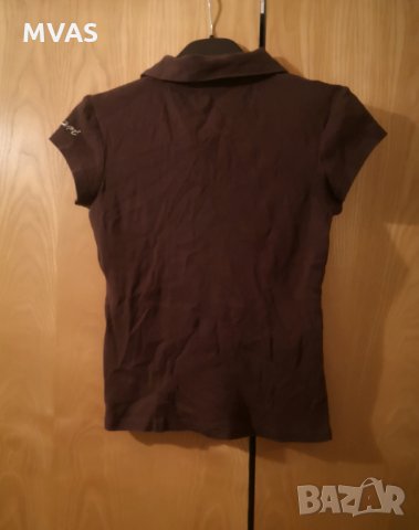  Нова блузка New Yorker S размер Шоколад с розово с якичка, снимка 2 - Тениски - 32976644