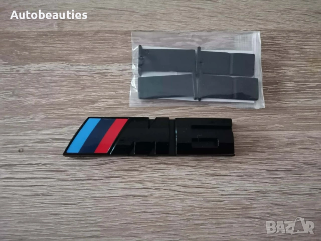 Предна решетка черна емблема BMW M6