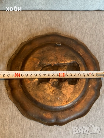 старо бронзово пано за стена трактор FORD, снимка 7 - Антикварни и старинни предмети - 52976052