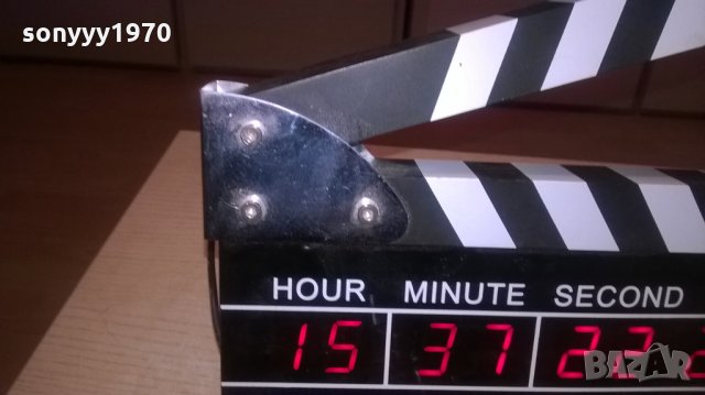 DIRECTOR-КЛАПА СНИМАМЕ-GERMANY-23Х20СМ, снимка 6 - Други - 26673642