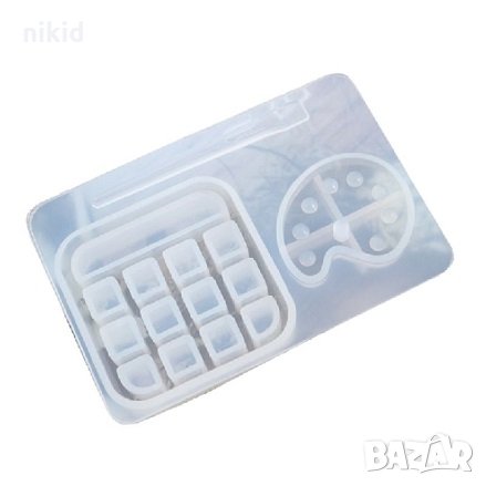 малка Палитра бои четка силиконов молд форма фондан шоколад смола, снимка 2 - Форми - 33512300