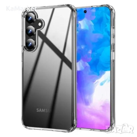 Силиконов кейс MBX, За Samsung Galaxy A36, Прозрачен, снимка 1 - Калъфи, кейсове - 48909989