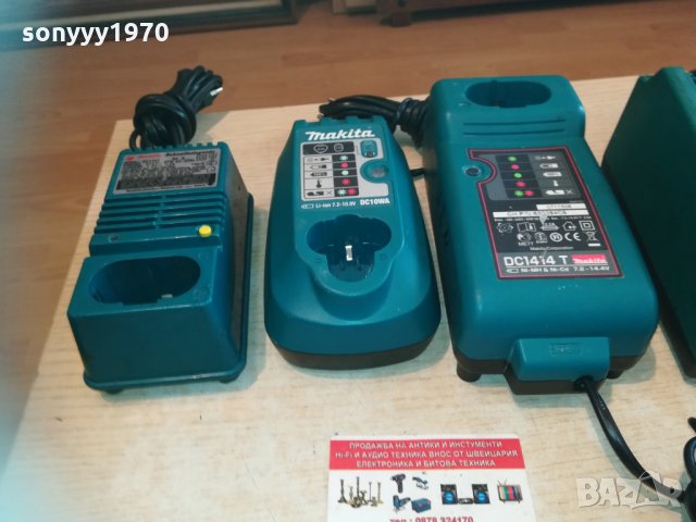 makita-зарядни 200ЛВ ЗА 1БР 0705210912, снимка 7 - Винтоверти - 32786846