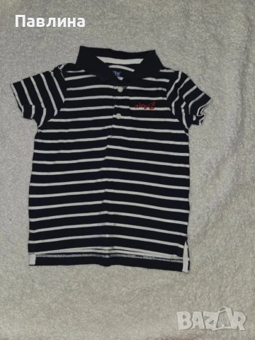 Лот от 11 Тениски и Два Къси Панталона за Момче - 18-24м, снимка 7 - Бебешки блузки - 50885253