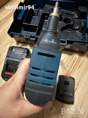 Bosch GSR 18-V-EC TE винтоверт за гипсокартон, снимка 10 - Винтоверти - 52464895