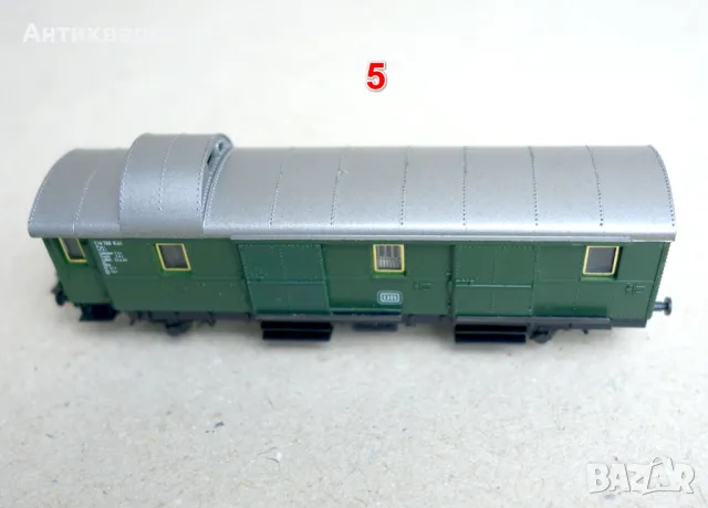 Товарни и пътнически вагони N (1:160) - от 5 до 8