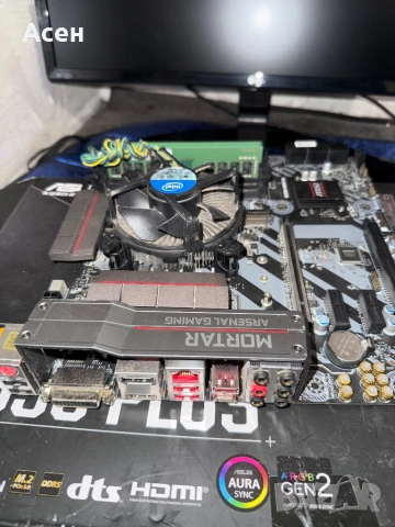 платка MSI B250M MORTAR i7700k  И рам 16 гб , снимка 5 - RAM памет - 39397144