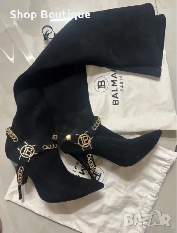 Дамски ботуши Balmain, снимка 1