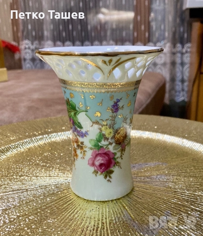 Порцеланова ваза от Elam Gallery , снимка 2 - Вази - 52907687