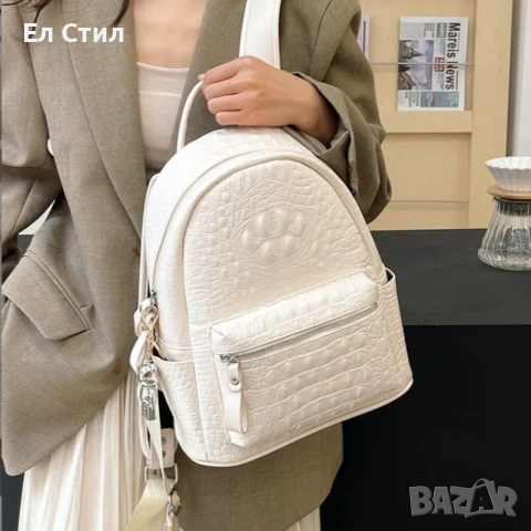 💕Дамска раница , снимка 3 - Раници - 53562676