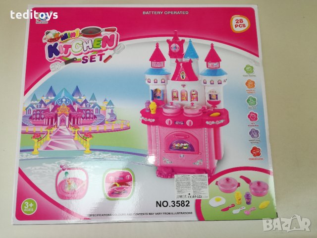 Детска кухня Замък, снимка 4 - Играчки за стая - 27401957