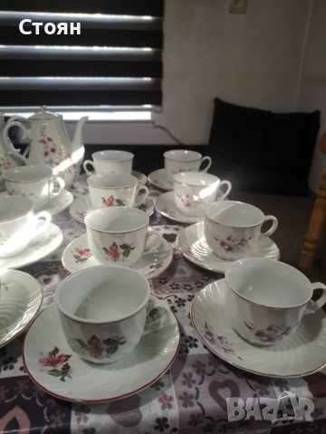 Български порцелан много запазен , снимка 2 - Сервизи - 38500788