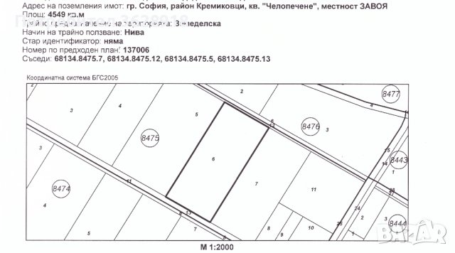 Земеделска земя - Челопечане 