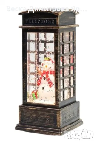 Коледна ретро декорация за празнична атмосфера, снимка 5 - Декорация за дома - 48347860