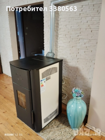 Пелетна камина Марели 18 киловата, снимка 1