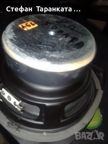 Басов говорител свалян от суббуфер със 50 вата мощност и 8 ома съпротивление , снимка 7 - Тонколони - 52635239