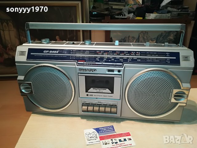 sharp gf-5454h внос germany 2607211201, снимка 2 - Радиокасетофони, транзистори - 33628343