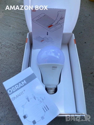 Smart Led Крушка Osram, снимка 2 - Лед осветление - 52085180