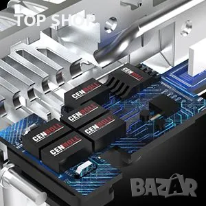 Крушки Cenmoll H4 Led крушка, 6500K 18000LM 500% яркост, снимка 3 - Аксесоари и консумативи - 48472358