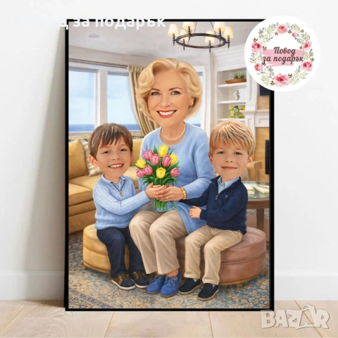 Карикатура за 8 март , снимка 6 - Картини - 53467225