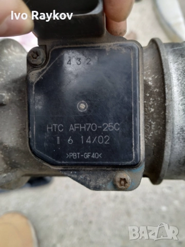 Дебитомер за AUDI A6 2.5 TDI AIR FLOW METER , 059906461D , снимка 3 - Части - 52839733