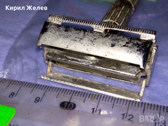 Стара РЕТРО КОЛЕКЦИОНЕРСКИ РЯДЪК МОДЕЛ САМОБРЪСНАЧКА ЖИЛЕТ с МАРКРОВКИ 12486, снимка 2 - Колекции - 43805891